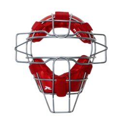 Runic Adult Baseball Catcher's Facemask Red