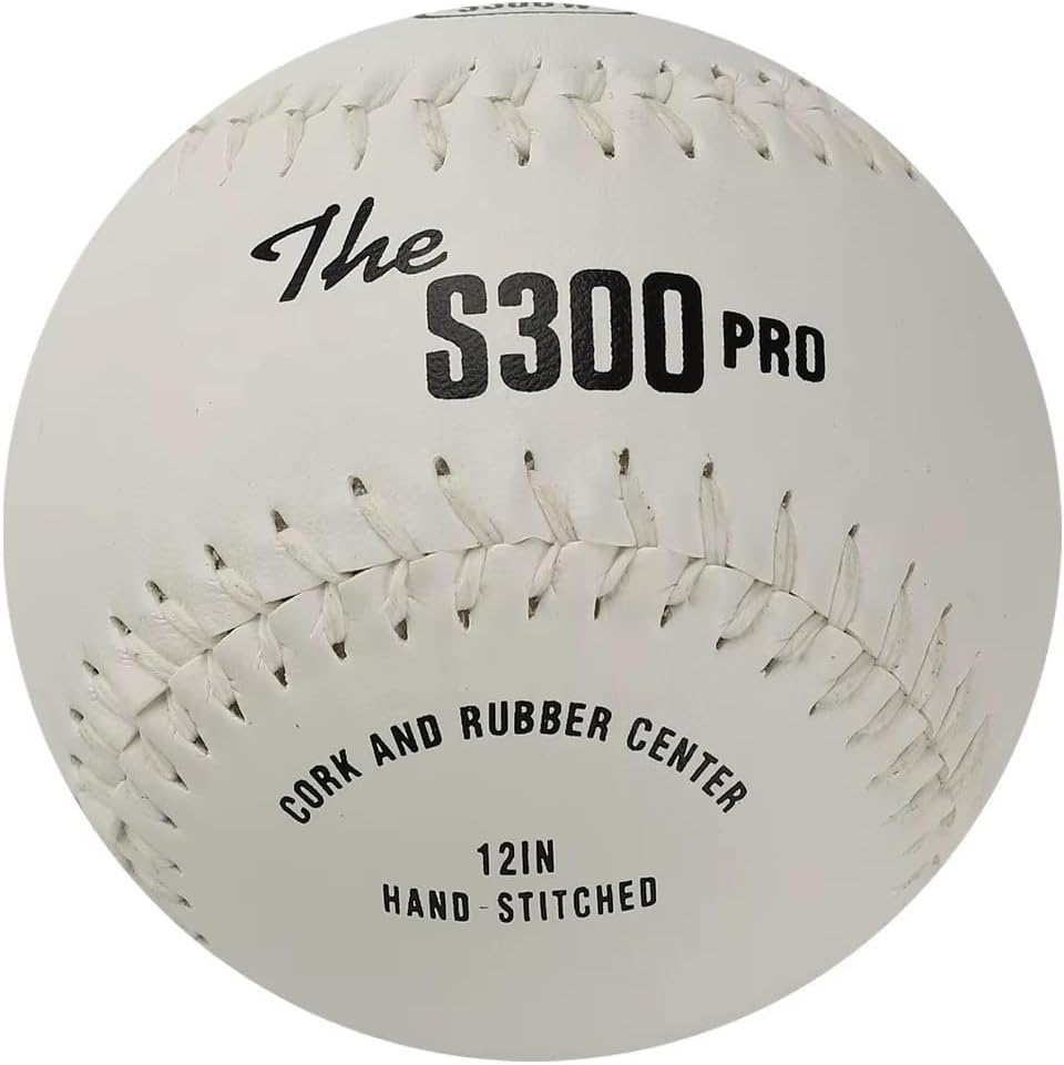 Weston Sport S300W Pro Softball, Slowpitch 12 Inches White DOZEN