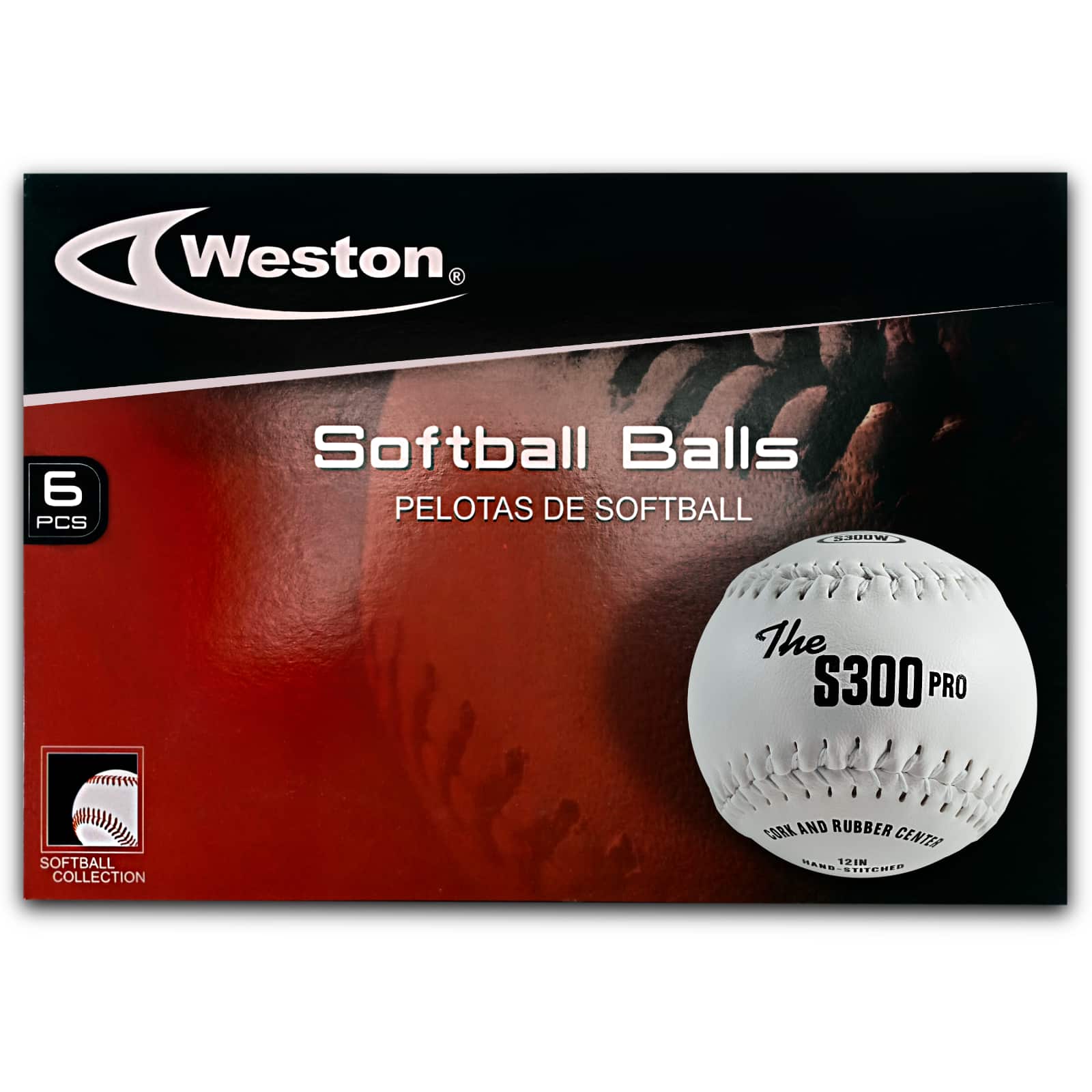 Weston Sport S300W Pro Softball, Slowpitch 12 Inches White DOZEN - Image 3