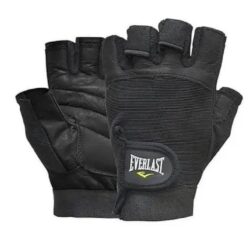 Everlast Authority III Gym Fitness Workout Gloves Size XL pair Black