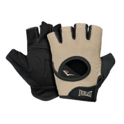 Everlast Venus Gym Fitness Workout Gloves pair Cammel