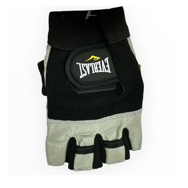 Everlast Authority III Gym Fitness Workout Gloves Size L pair Cammel